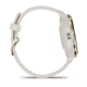 Garmin Venu 3S Watch, Soft Gold Stainless Steel Bezel w/ Ivory Case and Silicone Band, 010-02785-04