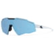 Gatorz Blastshield B2 Sunglasses, Frost, Matte Black Logo, MilSpec Ballistic Polarized,Smoke, Blue Mirror, w, Anti- Fog, ANSI Z87.1, Frost, One Size, 841235127205