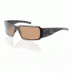 Gatorz Boxster Sunglasses, Black Frame, Brown Polarized Lens BOXBLK03P