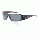 Gatorz Boxster Sunglasses, Black Frame, Grey Lens BOXBLK01