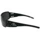 Gatorz Boxster Sunglasses, Brushed Frame, Smoked Polarized Lens, BOXBRU01P