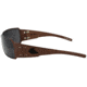 Gatorz Boxster Sunglasses, Copper Blackout Frame, Smoked Polarized Lens, BOXCOP01PMBP