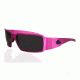 Gatorz Boxster Sunglasses,Pink Frame,Polarized Smoked Lens BOXPNK01P