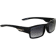Gatorz Capone - Black Frame, Gray Fade Lens Sunglasses CAPBLK01FBK