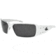 Gatorz Cerakote Boxster Sunglasses,White Frame,Polarized Smoked Lens, BOXWHT01P