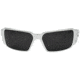 Gatorz Cerakote Boxster Sunglasses,White Frame,Polarized Smoked Lens, BOXWHT01P