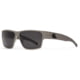 Gatorz Delta Sunglasses, Cerakote Gun Metal Frame, Smoke Polarized Lens, Matte Black Plug, GDELCGUN01PMBP