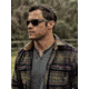 Gatorz Delta Sunglasses, Cerakote OD Green Frame, Smoke Polarized Lens, Matte Black Plug, GDELCOG01P