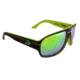 Gatorz El2bkl17mBkl Ely2 Black Lime Green Multilayer Lens Sunglasses