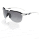 Gatorz Elyflight Sunglasses, Grey Fade Lens, Black-White Frame ELFBWH01F