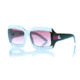 Gatorz Emibwh19fBwh Emilia Black White Frame Merlot Fade Lens Sunglasses