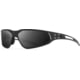 Gatorz Revenant Sunglasses Black w/Black Logo Frame, Smoke Optimized Polarized Lens, Black, Medium, 841235128240