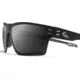 Gatorz Green Beret Foundation Sentix Sunglasses, Black w/GBF Green Logo Frame, Smoke Polarized Lens, 841235130199