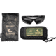 Gatorz Green Beret Foundation Sentix Sunglasses, Black w/GBF Green Logo Frame, Smoke Polarized Lens, 841235130199