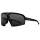 Gatorz Havok Sunglasses, Engraved Logo, Black Frame, Smoke Lens, 841235126413
