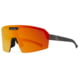 Gatorz Havok Sunglasses, Engraved Logo, Graphite Frame, Sunburst Mirror Lens, 841235126437