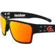 Gatorz Kershaw Delta Sunglasses, Black Frame, Sunburst Lense, Black, Medium, 841235128226