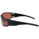 Gatorz Magnum 2.0 Sunglasses, Blackout Frame, Rose Polarized Lens, MAG2BLK09PMBP