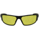Gatorz Magnum 2.0 Sunglasses, Blackout Frame, Yellow Lens, MAG2BLK04MBP
