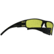 Gatorz Magnum 2.0 Sunglasses, Blackout Frame, Yellow Lens, MAG2BLK04MBP