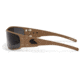 Gatorz Magnum Sunglasses, Asian Fit, Cerakote Tan Frame, Smoked Polarized Lens, AF-MAGCTN01P