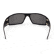 Gatorz Magnum Sunglasses, Black Frame, Smoked Polarized W/ Chrome Mirror Lens, GZ-01-025
