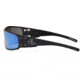 Gatorz Magnum Sunglasses, Black, Smoke Polar, Blue Mirror w/ Silver Logo, Black, GZ-01-022