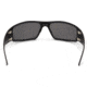 Gatorz Magnum Sunglasses, Black, Smoke Polar, Blue Mirror w/ Silver Logo, Black, GZ-01-022