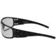 Gatorz Magnum Z Ansi Z87.1 Sunglasses, Matte Black Frame, Clear W/ Anti-Fog Lens, MAGZBLK06A