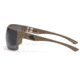 Gatorz Marauder Sunglasses, Tan Cerakote, MILSPEC Ballistic Smoke w/ Anti-Fog, w/ Black Logo, Tan, GZ-12-302