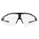 Gatorz Milspec Ballistic Z87.1 Sunglasses, Black Cerakote Frame, Clear Lens, Blackout Logo, One Size, GZ-10-402