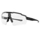 Gatorz Milspec Ballistic Z87.1 Sunglasses, Black Cerakote Frame, Clear Lens, Blackout Logo, One Size, GZ-10-402
