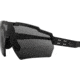 Gatorz Milspec Ballistic Z87.1 Sunglasses, Black Cerakote Frame, Smoke Lens, Blackout Logo, One Size, GZ-10-401