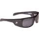 Gatorz Mlkblk01pBk Malkin Black Frame Grey Polarized Lens Sunglasses