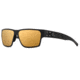 Gatorz Navy SEAL Foundation Delta Sunglasses, Black Frame with Black Logo, Rose Polarized Lens with Gold Mirror, GZ-50-089