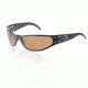 Gatorz Radiator Sunglasses, Black Frame, Brown Polarized Lens RADBLK03P