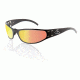 Gatorz Radiator Sunglasses, Black Frame, Sunburst Multi-Chrome Lens RADBLK13M