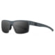 Gatorz Rig Sunglasses, Slate Frame with Black Logo, Smoke Lenses, GZ-14-100
