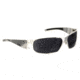 Gatorz Quantum Sunglasses, Polished Frame, Grey Lens QUAPOL01