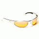 Gatorz Radiator Sunglasses, Polish Frame, Orange Gradient Lens
