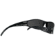 Gatorz Wraptor Sunglasses, Black Frame, Blue Chrome Lens WRABLK08C