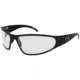 Gatorz Wraptor Sunglasses, Black Frame, Clear Lens WRABLK06