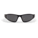 Gatorz Wraptor Sunglasses, Black Frame, Grey Lens, WRABLK01