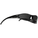 Gatorz Wraptor Sunglasses, Black Frame, Smoked Polarized W/ Chrome Lens, WRABLK01P-C
