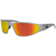 Gatorz Wraptor Sunglasses, Brushed Frame, Sunburst Polarized Lens, WRABRU13P