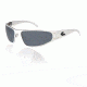 Gatorz Wraptor Sunglasses, Polished Frame, Grey Polarized Lens WRAPOL01P