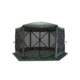 Gazelle G6 6-Sided Portable Gazebo Pop-Up Hub Screen Tent With 3 Pak of Wind Panels, Alpine Green, 8-Person, GK910