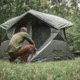 Gazelle T4 4 Person Hub Tent, Alpine Green, 012642022401