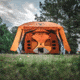 Gazelle T4 Plus Hub Tent With Screen Room, Sunten/Sedona Orange, 012642022388