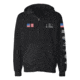 GBRS Group A-Team Zip Up Hoodie - Men's, Black/Multicolor, Small, ZUH-BLK-AT-S